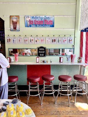 Ice cream float bar