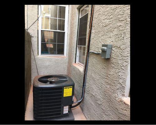 AC unit maintenance