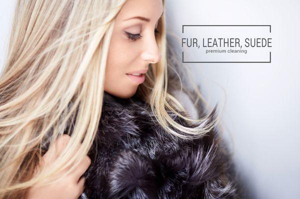 Fur, leather & suede cleaning