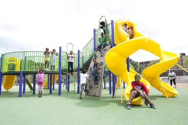 Have fun in our outdoor playground