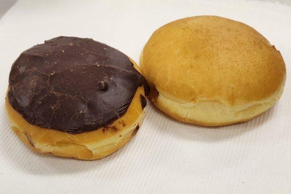 Bavarian cream & Lemon donuts