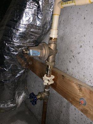 Pressure Reducing Valve replacement in Ashburn, Va