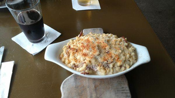 The Mac and cheese with bacon at the Newport Bar and Grill. Absolutely divine