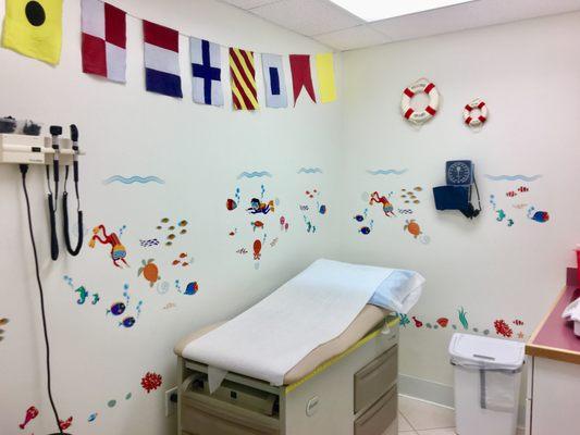 Children's exam room