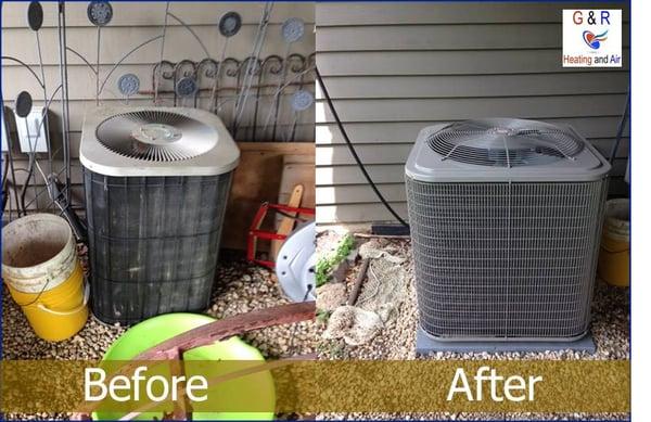 We remove old air conditioners and install new, high efficiency home air conditioners