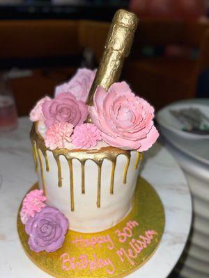 Custom birthday cake