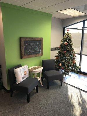 Getting ready for Christmas here at Keystone Chiropractic.