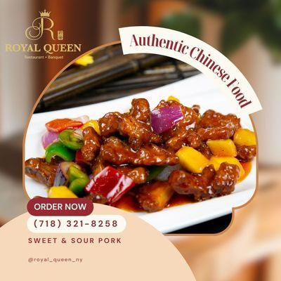 Get ready to satisfy your cravings with a timeless favorite - our Sweet and Sour Pork!