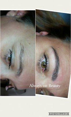 Permanent brows