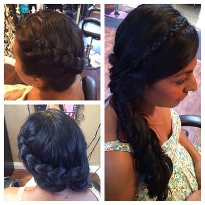 Special occasion updo