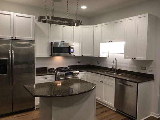 Clean kitchen.