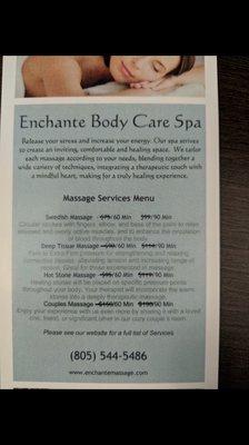 Enchante Body Care Spa