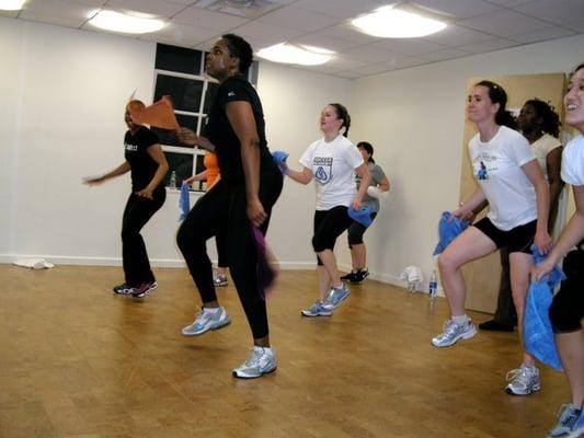 "Spring Up to the Beat" workshop at 360 Fit