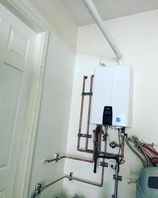 Tankless Water Heater Install