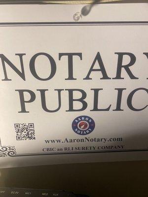 Mobile notary