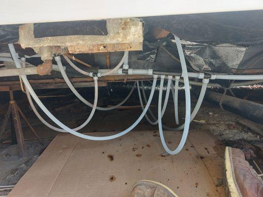 PEX replacements for old galvanized.