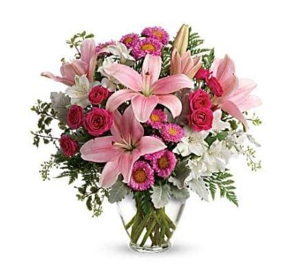 Blush Rush Bouquet! Call Floral Expressions at 303-722-6113 or click http://floralexpdenver.com