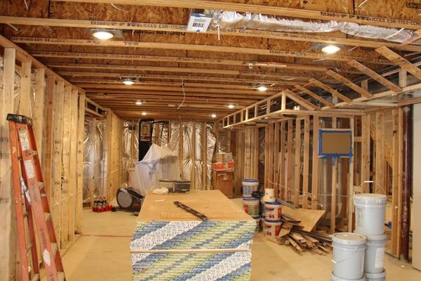 Basement Contractor - Water Damage Repair Gainesville VA Basement remodel & drywall contractors serve VA DC & MD Free Estimate