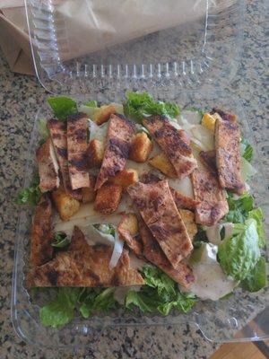 Grilled chicken Caesar