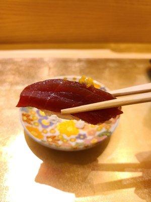 Soy marinated tuna