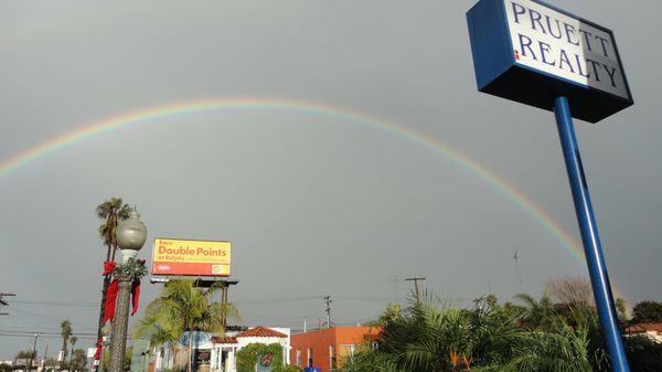 Pruett under the Rainbow