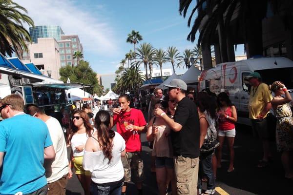 Foodies at the Trucks