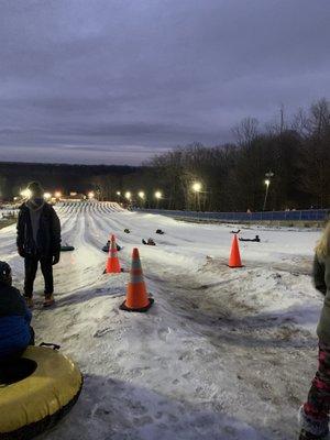 Snowtubing