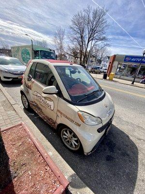 Hornito's smart car delivery