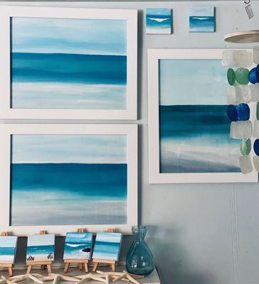 Original Oceanscape Paintings made in Maine.