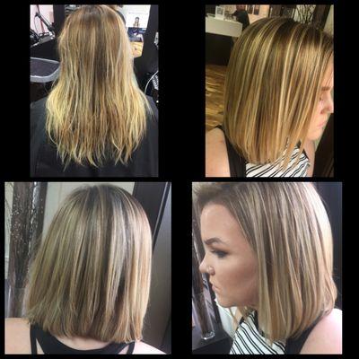 cut and color  Hair Designer: Kristin Kilburn