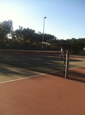 Tennis courts