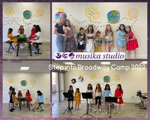 Broadway summer camp 2022
Where we create and make music!