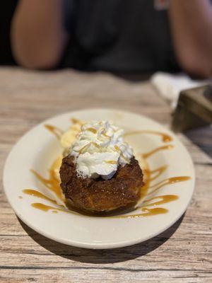 Bread pudding- love the crispy crust on the outside