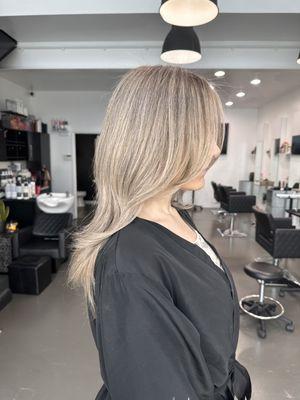 Blended gray highlights