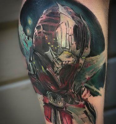 color realism SPAWN piece 

@hdtattooartist
#colortattooartist #thebesttattooartist #walk-ins #finelinetattoo