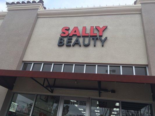 Sally Beauty Supply Store Front, Union Landing Shopping Center, Union City, CA.