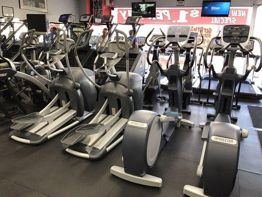 New Precor and Octane Cardio Machines