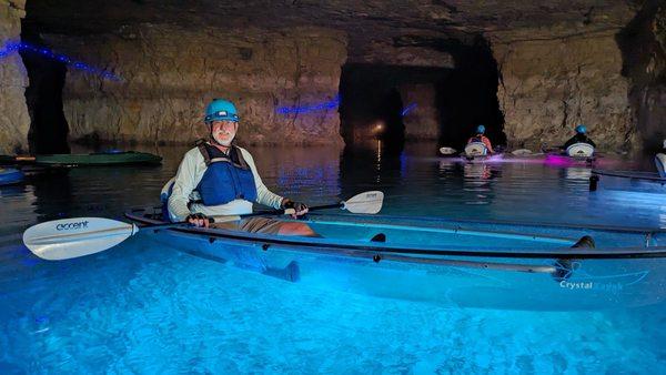 Individual photo before we started paddling