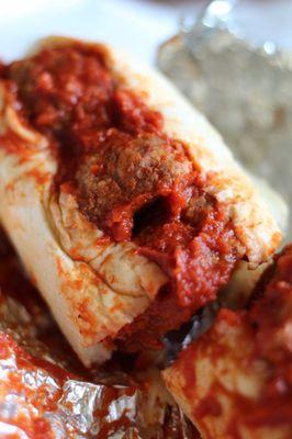 Meatball Parmesan Sub