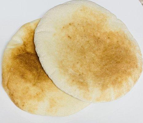 One pita bread per meal