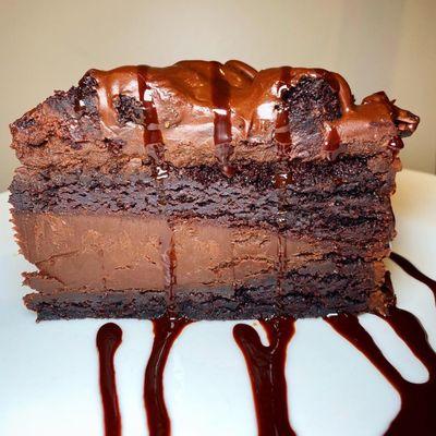 double chocolate cake