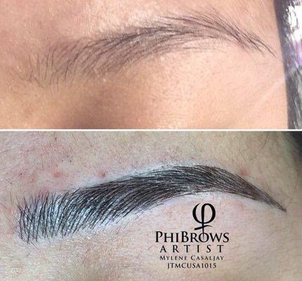 Natural look microblading! Text 916 8019859! By appointment only!