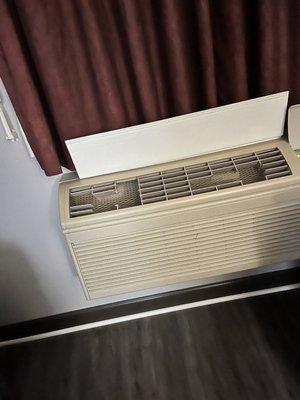 Busted air conditioner