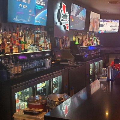 Newly remodeled bar!