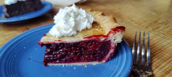 National Pi(e) day. Marionberry pie.