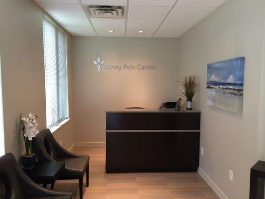 Inside Olney Pain Center