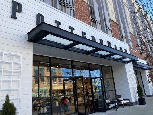 Pottery Barn's new location at the Annapolis Towne Centre in January 2023