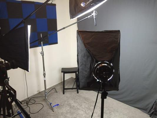 Interior of Self-Tape Auditons Studio!