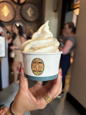 Butter beer ice cream