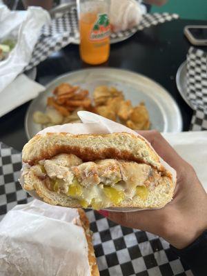 Bbq chicken sandwich